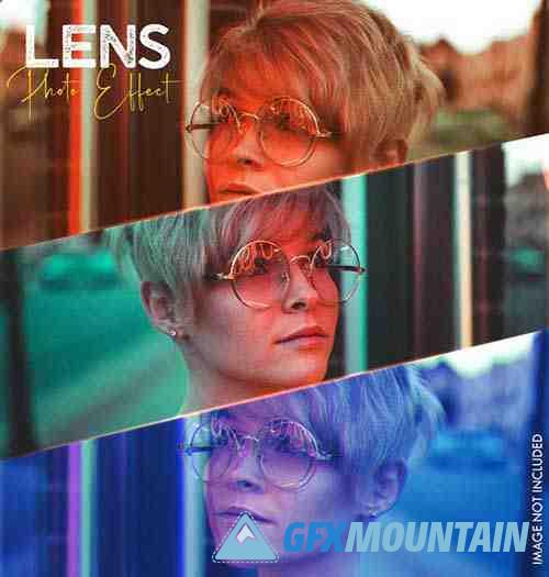 Lens Photo Effect - 35055406