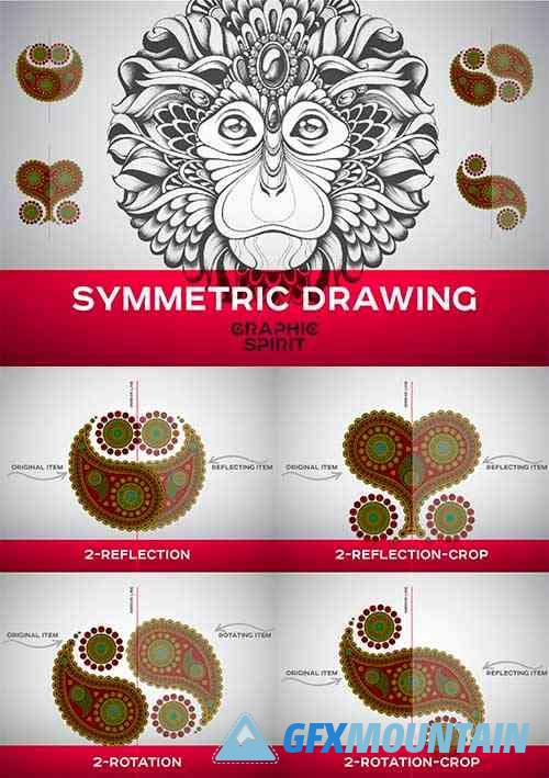 Symmetric Drawing Templates For Adobe Illustrator 31740430