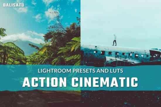Action Cinematic LUTs and Lightroom Presets