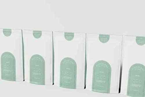 Stand Up Pouch Bags Set Mockup