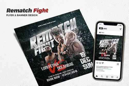 Rematch Fight Social Media Promotion
