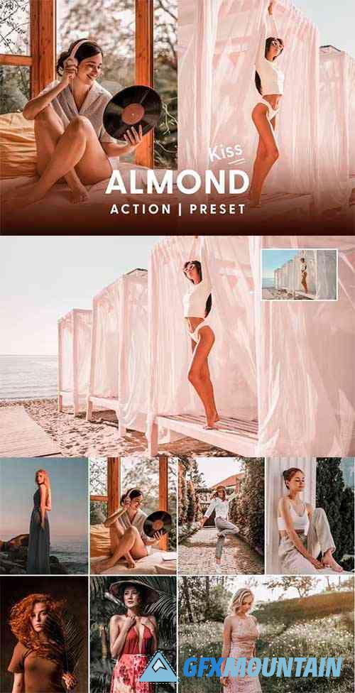 Almond Kiss - Actions & Presets