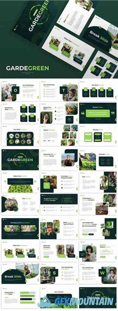 Gardegreen - Powerpoint Presentation Template