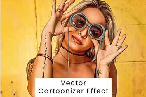 Vector Cartoonizer Effect