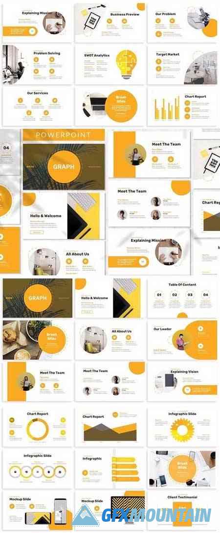 Graph - Business Powerpoint Template