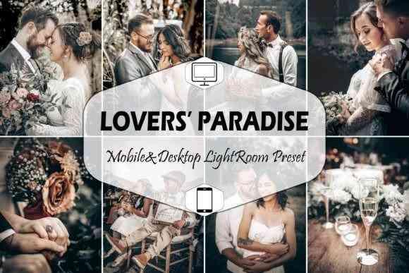 18 Lovers Paradise Mobile & Desktop Lightroom Presets