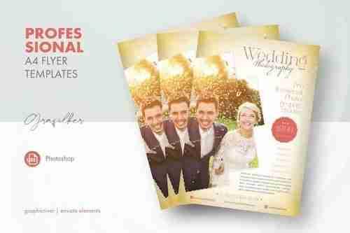 Wedding Photography Flyer Templates
