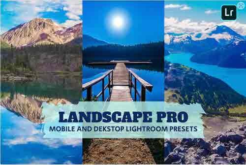 Landscape Pro Lightroom Presets Dekstop Mobile