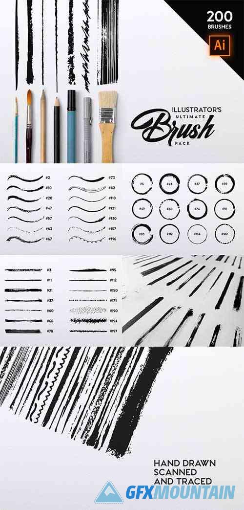 Illustrator's Ultimate Brush Pack 