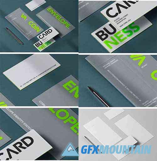 Stationery PSD Mockup Template for your Branding Showcase