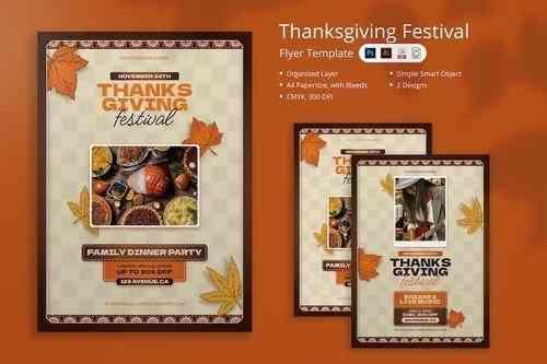 Chital - Thanksgiving Festival Flyer