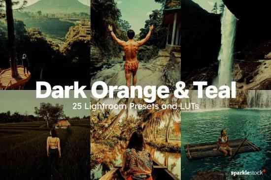 Dark Orange & Teal Lightroom Presets