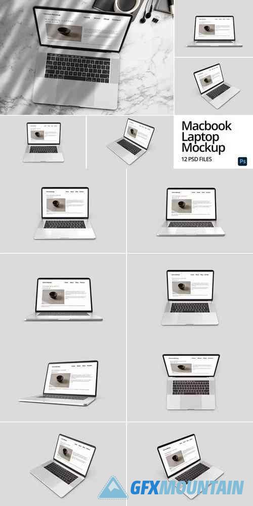 Macbook Laptop Mockup