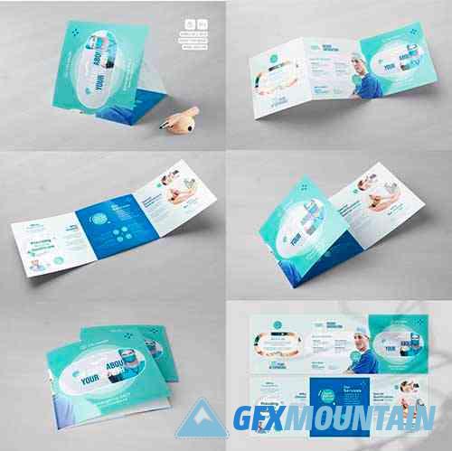 Medical Square Trifold Brochure