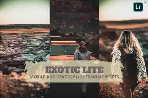 Exotic Lite Lightroom Presets Dekstop and Mobile