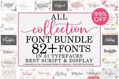 All Collection Font Bundle