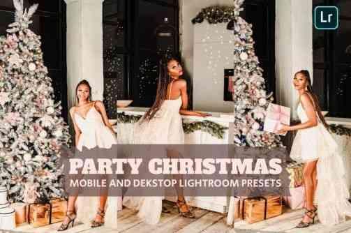 Party Christmas Lightroom Presets Dekstop Mobile