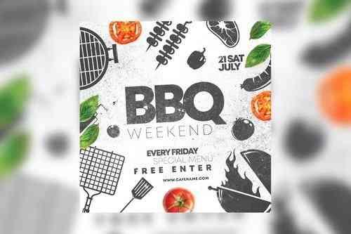 BBQ Weekend Flyer