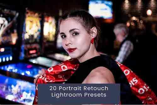 20 Portrait Retouch Lightroom Presets