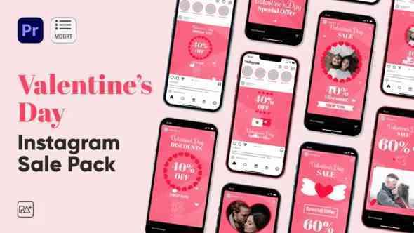 Valentines Day Instagram Sale For Premiere Pro