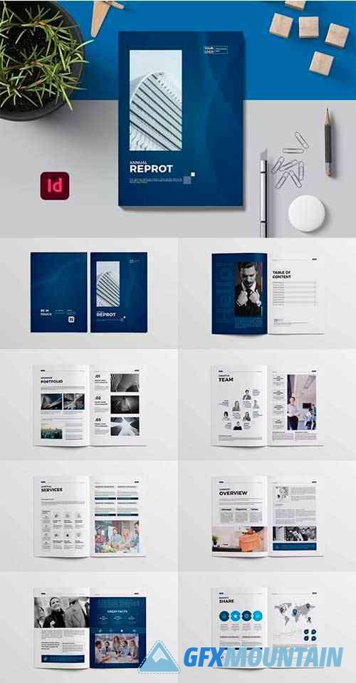 Abstract Annual Report Brochure