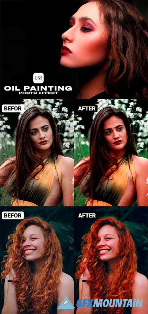 Oil Painting Photo Effect