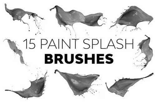 Paint Splash Brushes