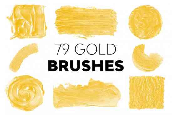 Gold Brushes