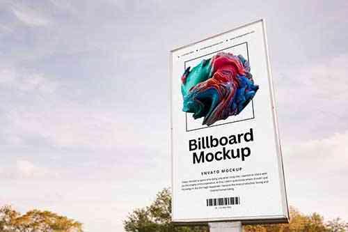 Billboard Vertical Mockup