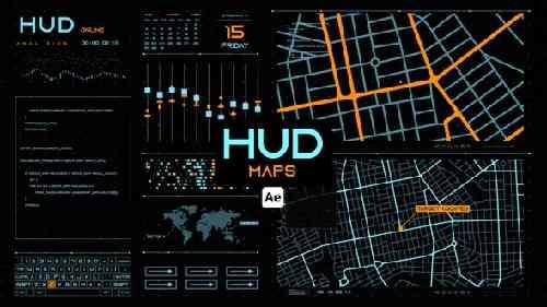HUD Maps for After Effects