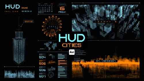 HUD Cities for After Effects