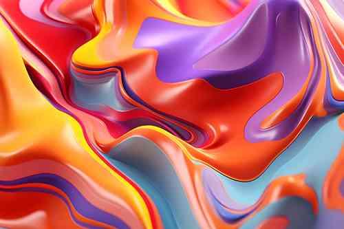 High quality Abstract 3D Liquid Background