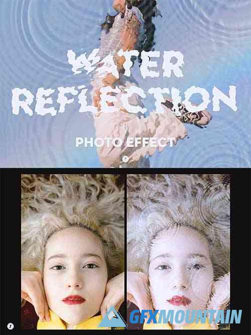 Water Reflection Photo Effect