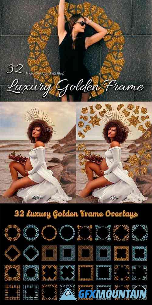 Luxury Golden Frame Pack