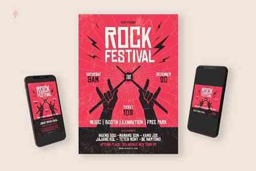 Red Rock Festival Flyer