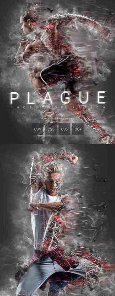 Plague Photoshop Action