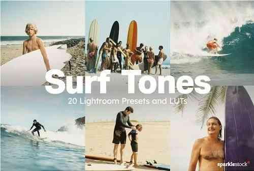 20 Surf Tones Lightroom Presets LUTs