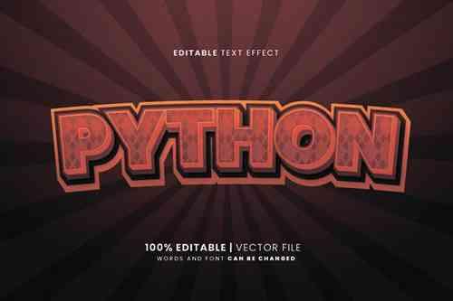 Python Text Effect