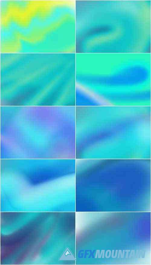 Abstract Blue Gradient Backgriund
