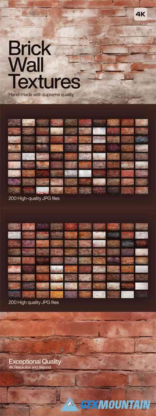 Brick Wall Textures Pack
