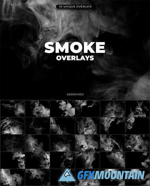 30 Smoke Overlays