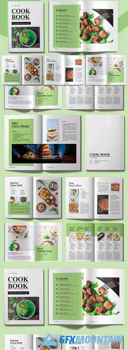 Cook Book Magazine Layout