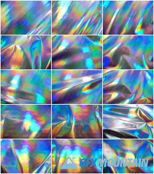 Holographic Foil Textures
