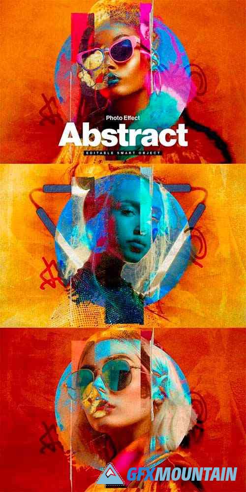 Abstract Photo Effect Template