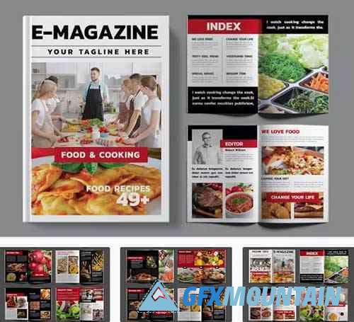 Cook Book Magazine Design