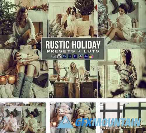 Rustic Holiday Video Luts Presets Mobile & Desctop