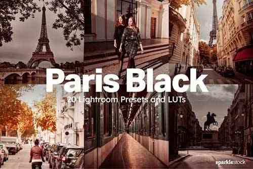Paris Black Lightroom Presets