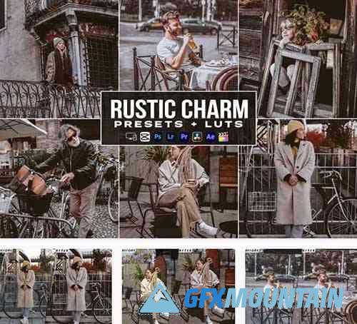 Rustic Charm Presets - luts Videos Premiere Pro