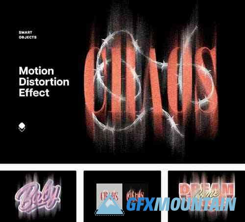 Motion Distortion Text Effect