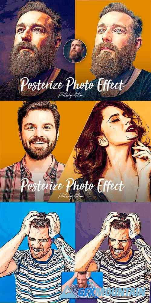 Posterize Photo Effect – Photoshop Action